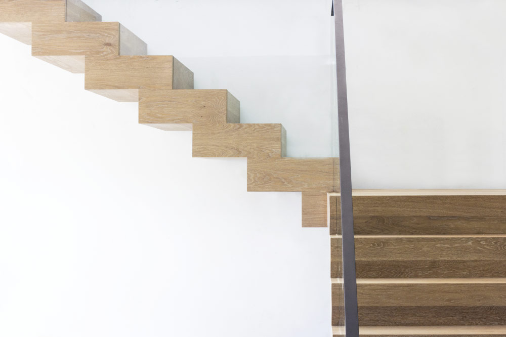 zig zag / glass side mount handrail / post mount handrail / stainless steel handrail
